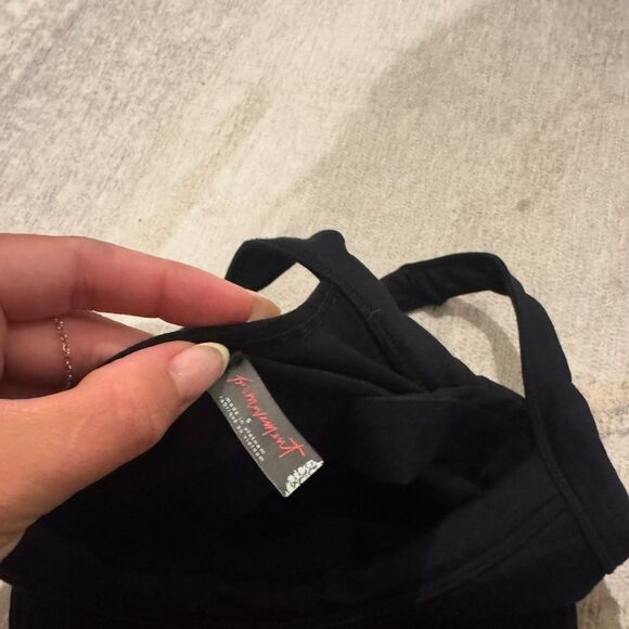 free people movement Free People Women's Way Home Skort Romper black - Picture 3 of 3